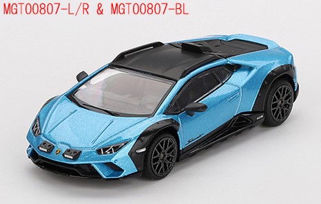 TSM ミニGT 1/64 ランボルギーニ ウラカン ステラート ブルーエーギル