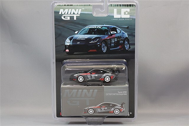 TSM ミニGT 1/64 トヨタ GR86 HKS Turbocharged GR86 ラリー・チェン 