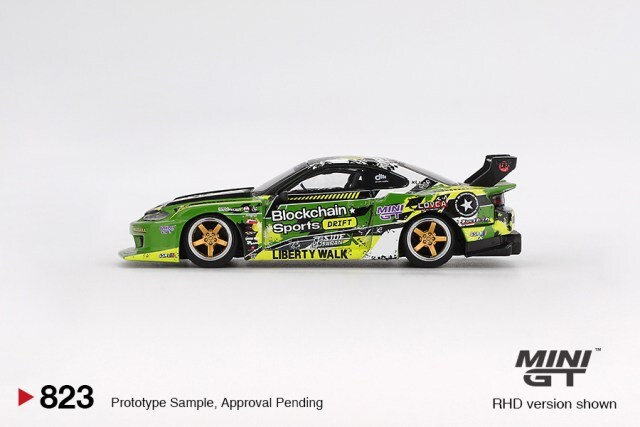 TSM ミニGT 1/64 日産 シルビア (S15) LB-スーパーシルエット V2 2024