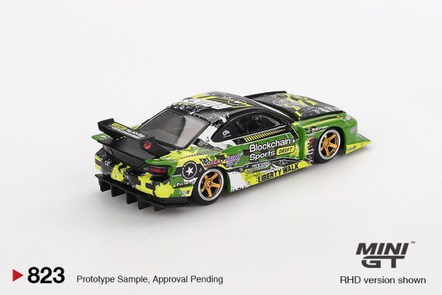 TSM ミニGT 1/64 日産 シルビア (S15) LB-スーパーシルエット V2 2024