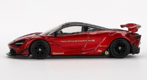 TSM ミニGT 1/64 マクラーレン 720S LB-Works ジェムレッド (左ハンドル)
