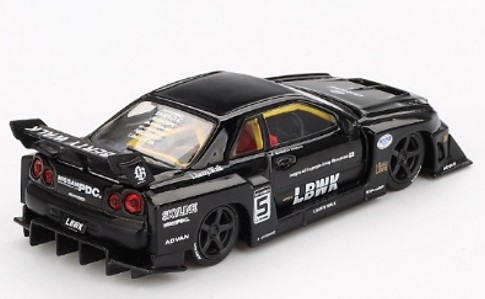 ポストホビーアイドロンLB-ER34SuperSilhouetteSKYLINE TSM ミニGT 1/64 日産 LB-ER34 スーパーシルエット スカイライン