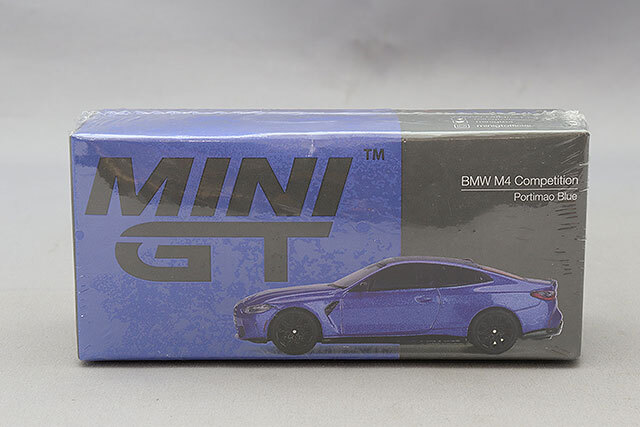 TSM ミニGT 1/64 BMW M4 コンペティション (G82) ポルティマオブルー
