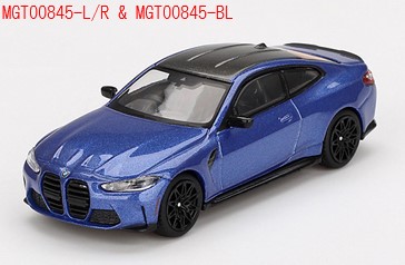 TSM ミニGT 1/64 BMW M4 コンペティション (G82) ポルティマオブルー