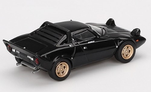 TSM ミニGT 1/64 ランチア ストラトス HF ストラダーレ ネロ(ブラック