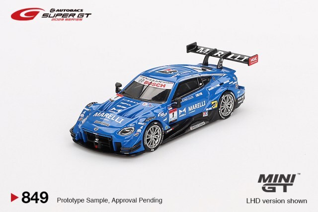 TSM ミニGT 1/64 マレリ インパル Z TEAM IMPUL 2023 スーパーGT
