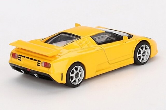 TSM ミニGT 1/64 ブガッティ EB110 スーパースポーツ Giallo Bugatti