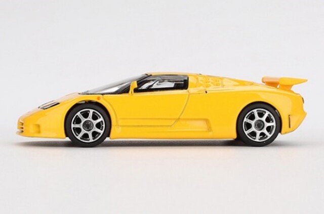 TSM ミニGT 1/64 ブガッティ EB110 スーパースポーツ Giallo Bugatti