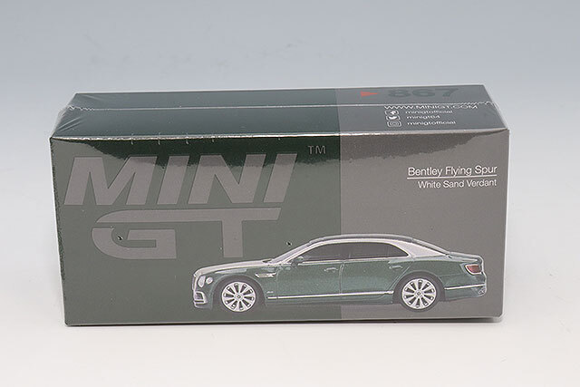 TSM ミニGT 1/64 ベントレー フライングスパー ホワイトサンド