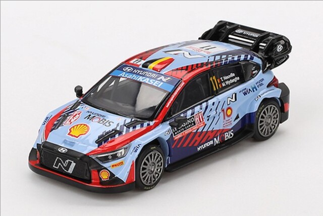 TSM ミニGT 1/64 ヒョンデ i20 N Rally1モンテカルロラリー 2024