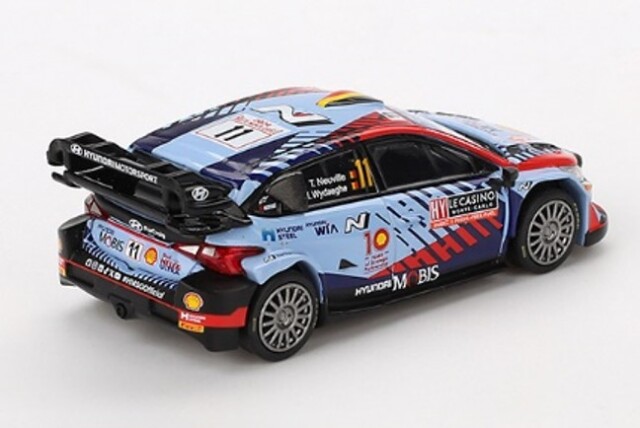 TSM ミニGT 1/64 ヒョンデ i20 N Rally1モンテカルロラリー 2024 優勝