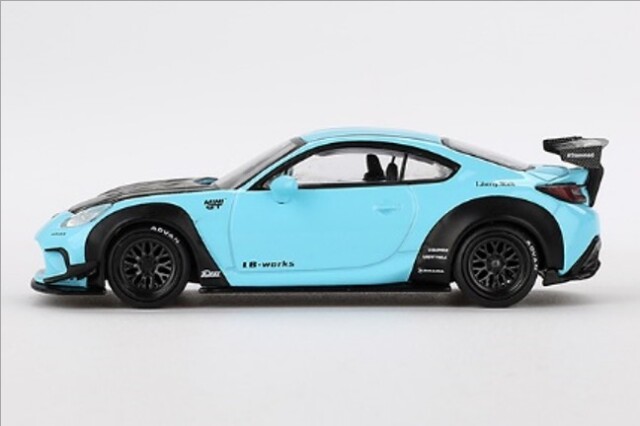TSM ミニGT 1/64 トヨタ GR86 LB-Nation ベイビーブルー 右ハンドル