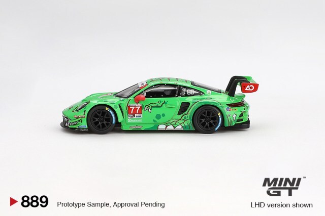 ポルシェ 911 RSR AOracing Rexy ディスプレイケース付き ポルシェ 911 RSR AOracing Rexy ディスプレイケース付き Pre