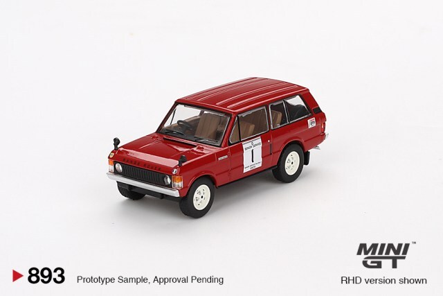 TSM ミニGT 1/64 レンジローバー 1971 インターナショナル ヒルラリー