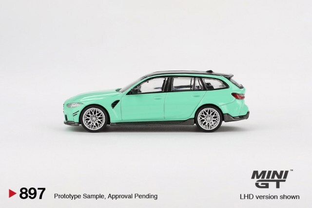 TSM ミニGT 1/64 BMW M3 Mパフォーマンス ツーリング ミント