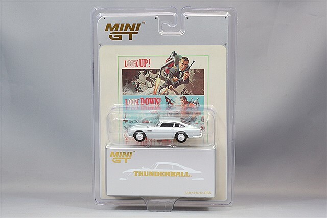 最安値　当時物　日本製　アストンマーチン　DB5 007 ミニカー MINI GT 1/64 (ダイキャスト製) アストンマーチン DB5