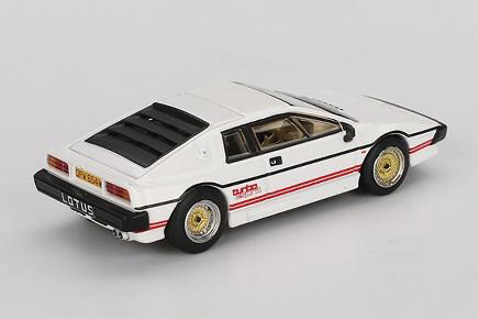 TSM ミニGT 1/64 ロータス エスプリ ターボ ホワイト 