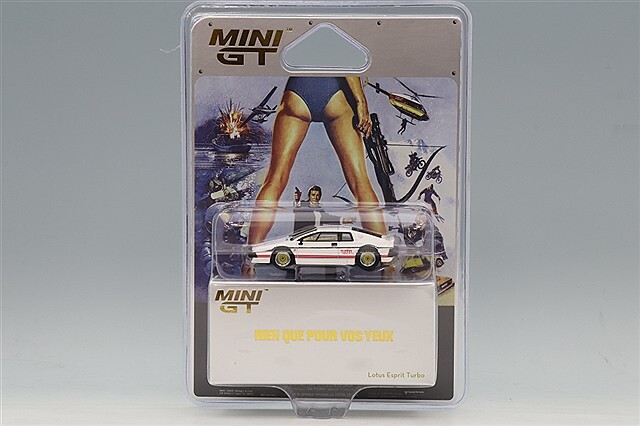 TSM ミニGT 1/64 ロータス エスプリ ターボ ホワイト 