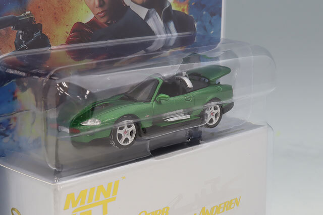 美品ジャガーミニ　 ミニカーショップ ケンボックス トミカ 青箱☆F68☆ジャガーXJ-S(銀