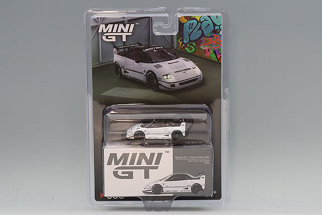TSM ミニGT 1/64 マツダ AZ-1 リバティーウォーク LB40 2024 東京