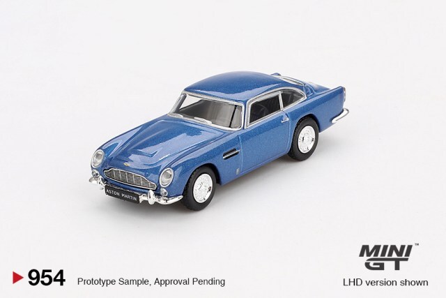 TSM ミニGT 1/64 アストンマーティン DB5 シエラブルー 左ハンドル