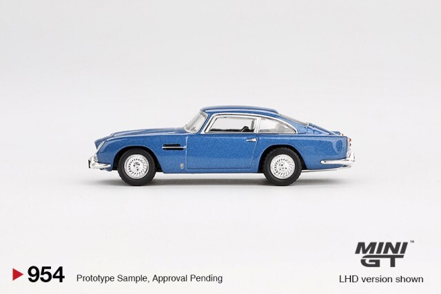 TSM ミニGT 1/64 アストンマーティン DB5 シエラブルー 左ハンドル