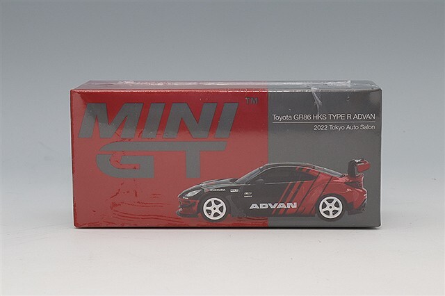 TSM ミニGT 1/64 トヨタ GR86 HKS タイプR アドバン 2022 東京