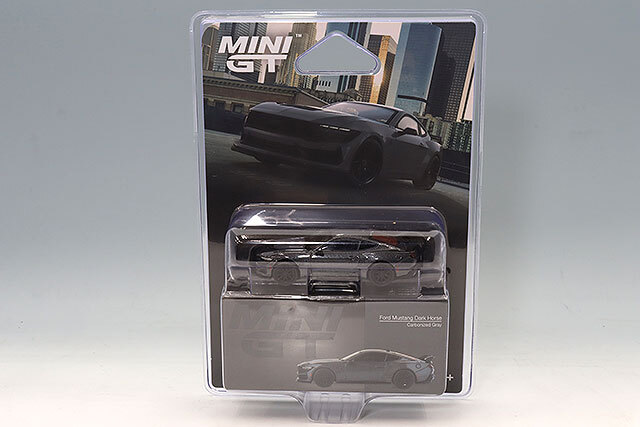 TSM ミニGT 1/64 フォード マスタング ダークホース 2024 カーボ