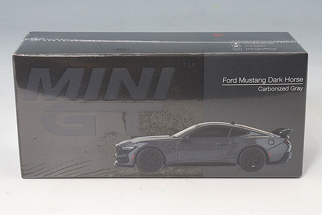 TSM ミニGT 1/64 フォード マスタング ダークホース 2024 カーボ