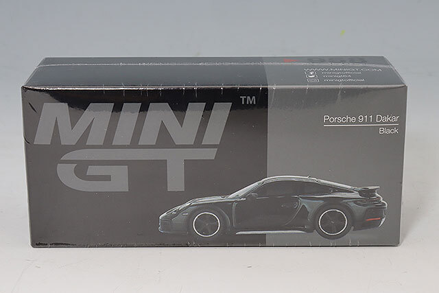 TSM ミニGT 1/64 ポルシェ 911 ダカール ブラック 右ハンドル