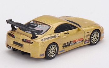 1/64 INNO64　トヨタ スープラ A80 GT300　トップシークレット INNO64 Toyota Supra A80 GT300 Top Secret 1:64 Gold IN64