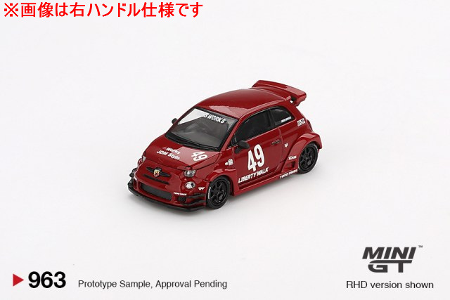 MINIGT アバルト 595 LBWK x Abas Works 店舗限定2種 MINIGT アバルト 595 LBWK x Abas Works 店舗限定2種 - メルカリ