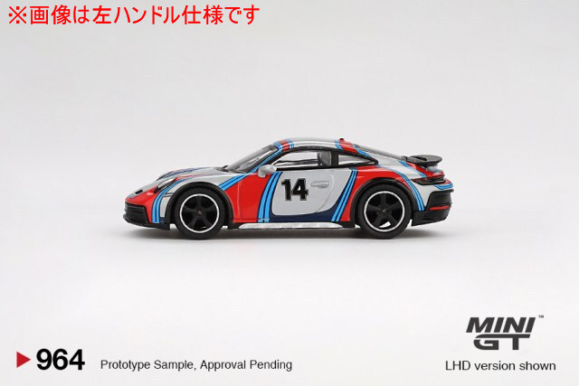 ポルシェ 1/43 TSM ミニGT 1/64 ポルシェ 911 ダカール 