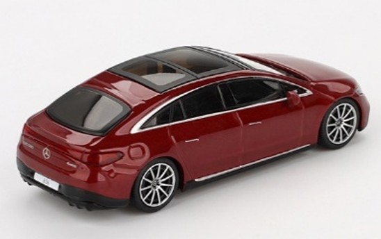 TSM ミニGT 1/64 メルセデス ベンツ EQS 580 4MATIC レッドメタリック