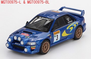 WRC RallyCar 3台セット XV02PRO】徹底再現! Impreza GC8 555 1995 Rally Catalunya