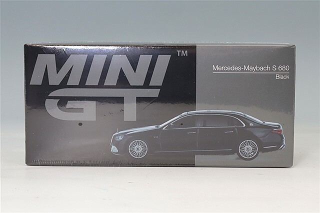 TSM ミニGT 1/64 メルセデス マイバッハ S680 ブラック (右ハンドル)
