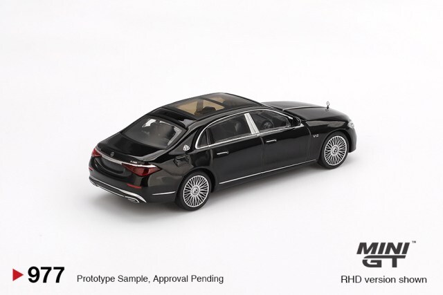 TSM ミニGT 1/64 メルセデス マイバッハ S680 ブラック (右ハンドル)