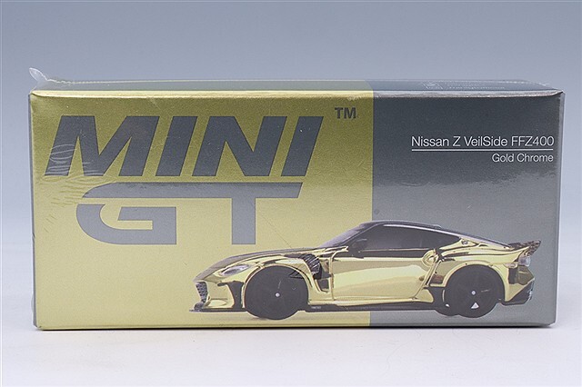 TSM ミニGT 1/64 日産 Z ヴェイルサイド FFZ400 ゴールドクロム 左ハンドル