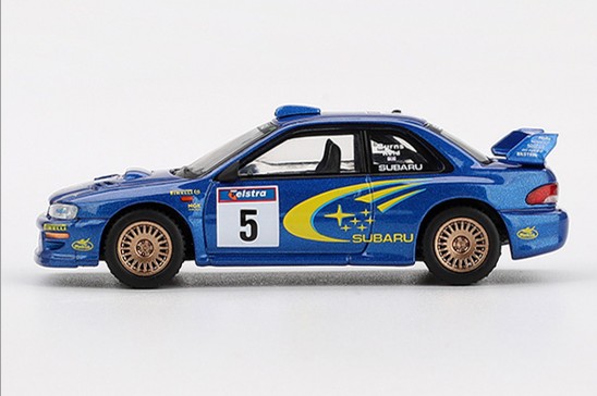 TSM ミニGT 1/64 スバル インプレッサ WRC99 1999 ラリー