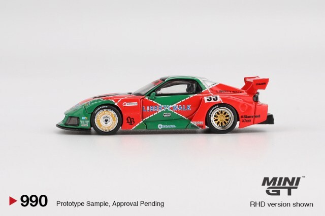 TSM ミニGT 1/64 マツダ RX-7 LB-スーパーシルエット 787B (右