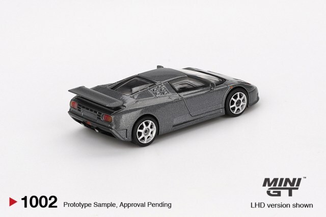 TSM ミニGT 1/64 ブガッティ EB110 スーパースポーツ グリージョ