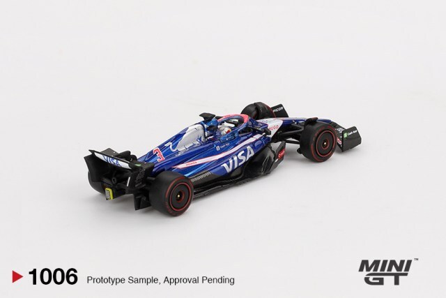 TSM ミニGT 1/64 ビザ キャッシュアップ RB VCARB 01 2024 F1