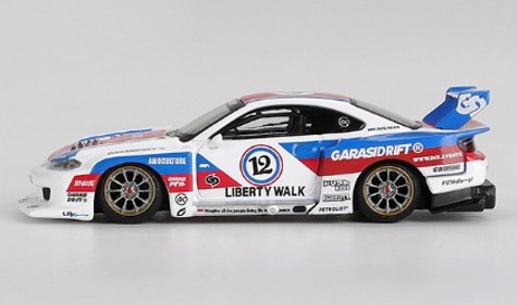 MINIGT LBスーパーシルエット S15シルビア 限定ブリスター 2種セット 1/64スケール MINI GT「日産 LB-Super Silhouette S15 シルビア