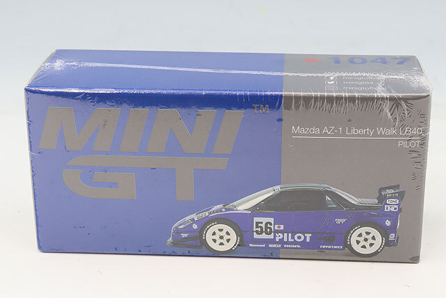 TSM ミニGT 1/64 マツダ AZ-1 リバティーウォーク LB40 PILOT 右ハンドル