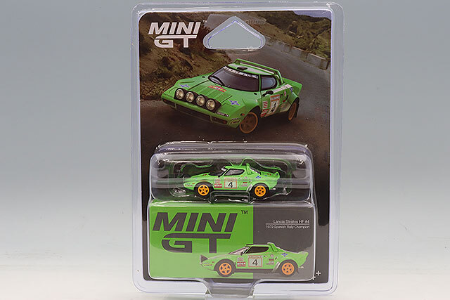 TSM ミニGT 1/64 ランチア ストラトス HF スペイン ラリー 1979 優勝車