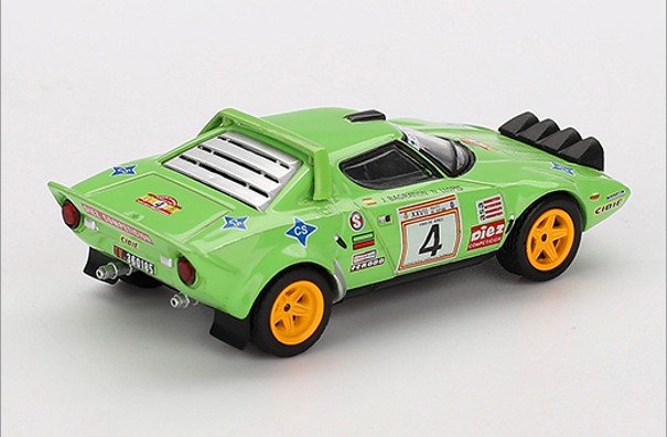 TSM ミニGT 1/64 ランチア ストラトス HF スペイン ラリー 1979 優勝車