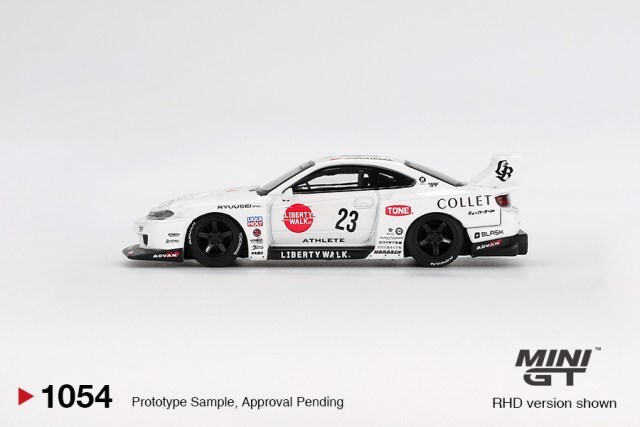 TSM ミニGT 1/64 日産 LB-スーパーシルエット シルビア S15 アスリート