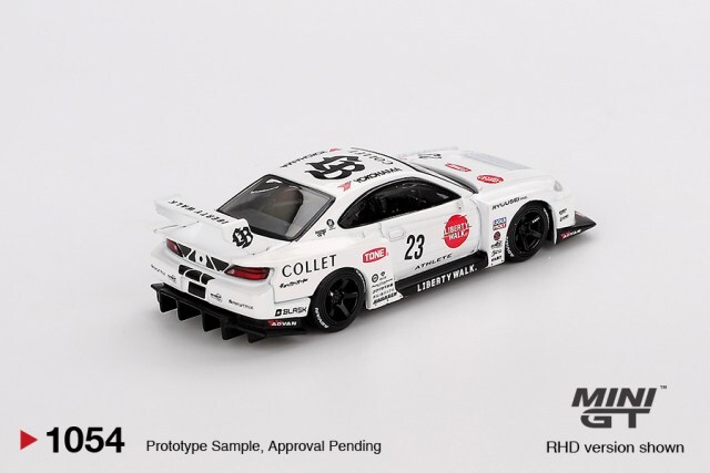 TSM ミニGT 1/64 日産 LB-スーパーシルエット シルビア S15 アスリート