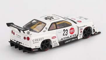 TSM ミニGT 1/64 日産 LB-ER34 スーパーシルエット ATHLETE/COLLET 右