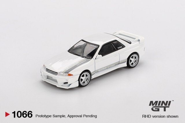 TSM ミニGT 1/64 日産 スカイライン GT-R R32 ヴェイルサイド